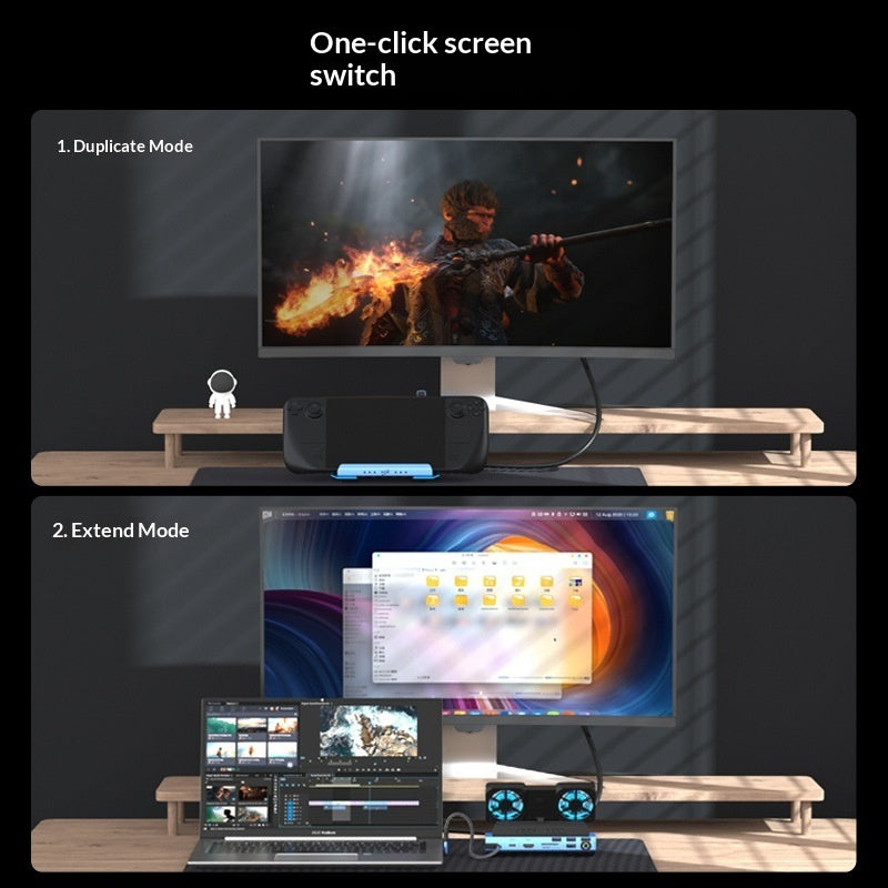 Handheld Gaming Docking Station Stand