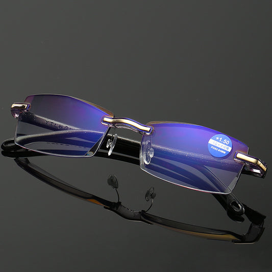 Frameless Anti-Blue Light Reading Glasses