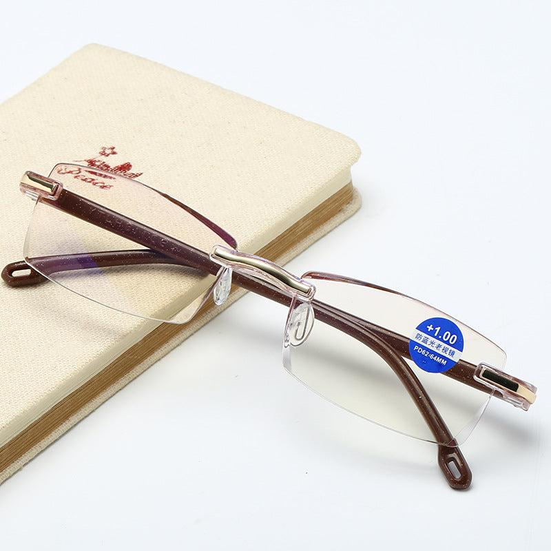 Frameless Anti-Blue Light Reading Glasses