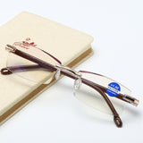 Frameless Anti-Blue Light Reading Glasses