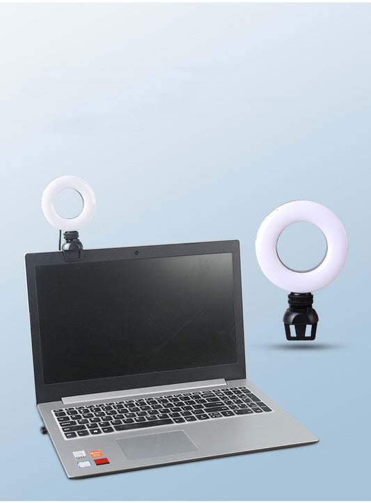 USB LED Ring Light with Phone Holder