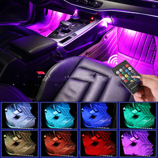 RGB Car Ambient Foot Light