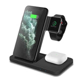 Wireless Charging Dock | Fast Charging Station | 3-in-1 Charging Stand | Multi-Device Wireless Charger | Smart Charging Dock | Wireless Phone and Watch Charger | All-in-One Charging Station | Quick Wireless Charger Dock | Portable 3-in-1 Charger | Compact Charging Stand