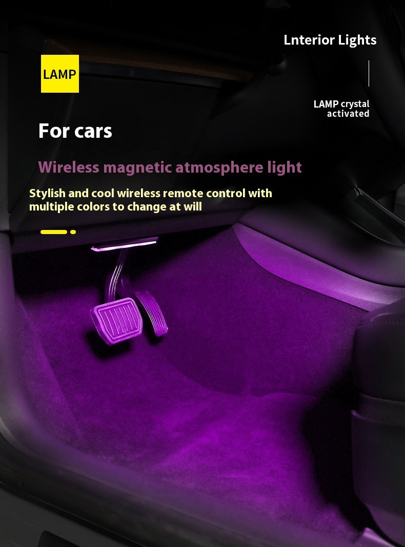 Wireless Magnetic Car Ambient Light