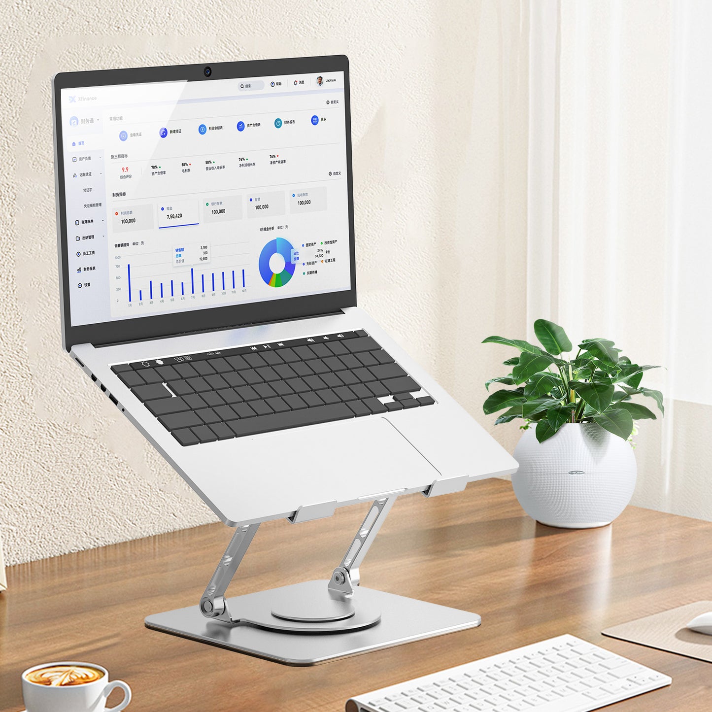 Adjustable Foldable Laptop Stand