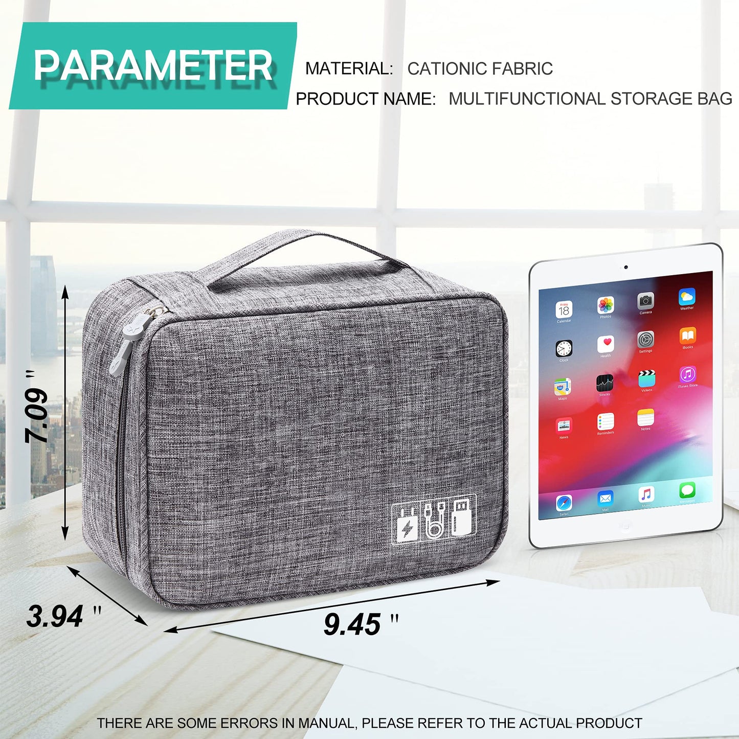 Travel Cable Organizer Bag