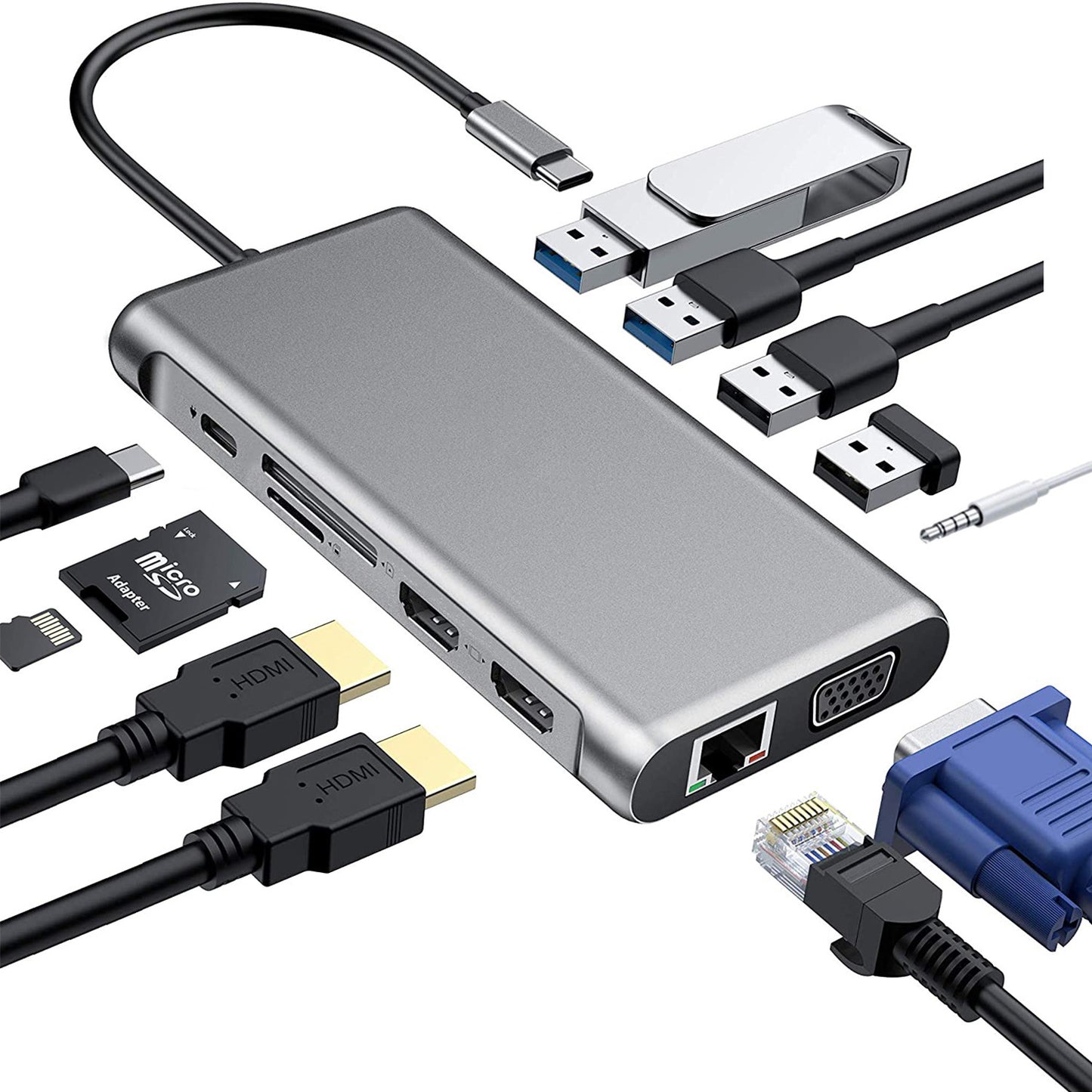USB-C Multiport Docking Station