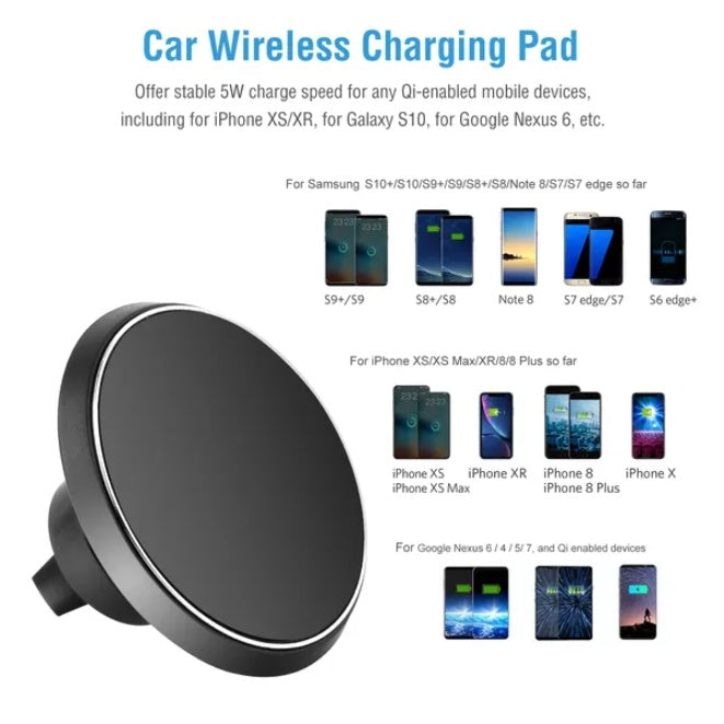 Magnetic Wireless Car Charger