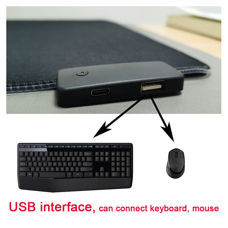 RGB Mouse Pad with Cable - Steadfast carpenters shop