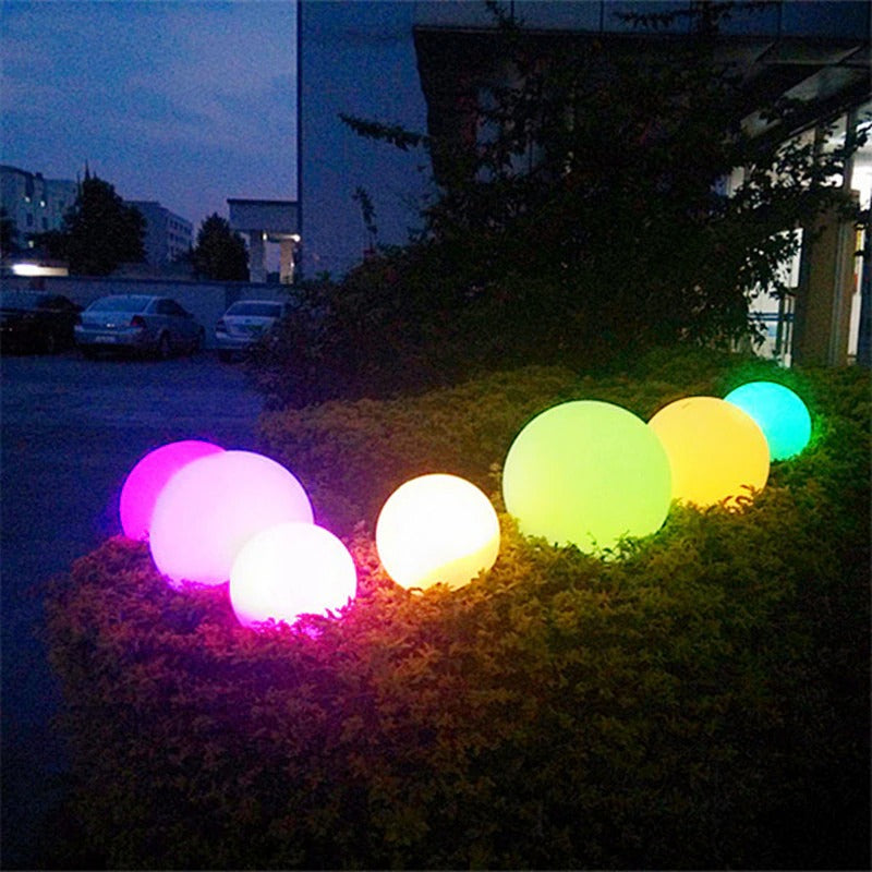 Waterproof Garden Ball LED Lights for Outdoor - Steadfast carpenters shop