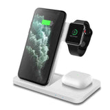 Wireless Charging Dock | Fast Charging Station | 3-in-1 Charging Stand | Multi-Device Wireless Charger | Smart Charging Dock | Wireless Phone and Watch Charger | All-in-One Charging Station | Quick Wireless Charger Dock | Portable 3-in-1 Charger | Compact Charging Stand