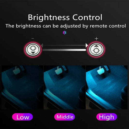 Wireless Magnetic Car Ambient Light