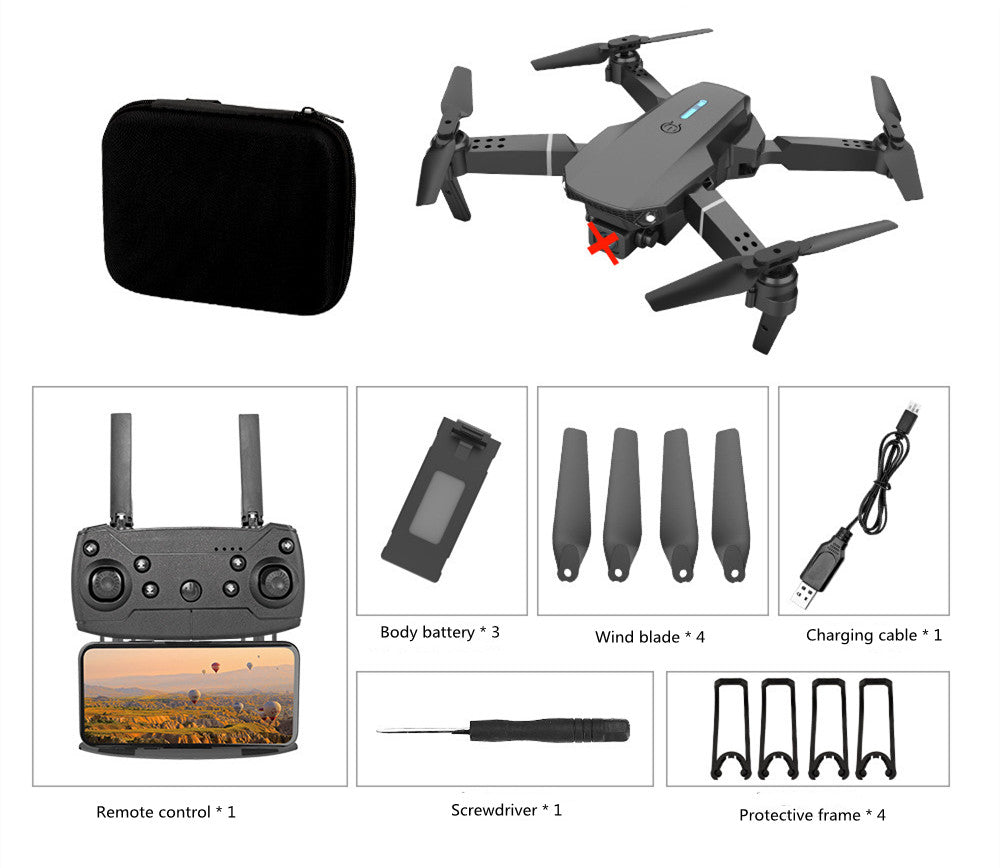 E88 Foldable HD Camera Drone